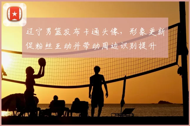 辽宁男篮发布卡通头像,形象更新促粉丝互动并带动周边识别提升